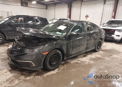 2019 Honda Civic Lx из США, поврежденный, VIN 2HGFC2F6XKH588823